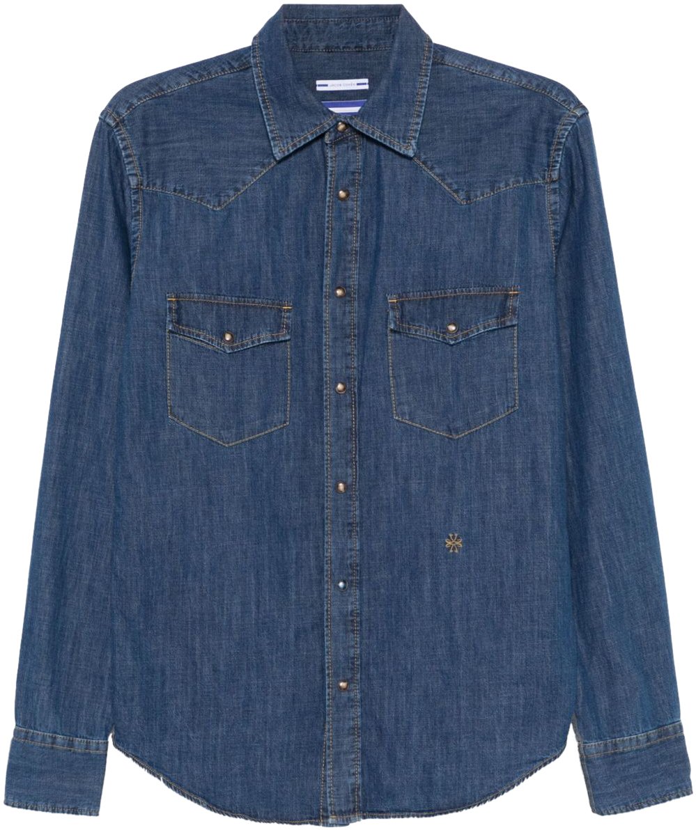 Jacob Cohen Shirts Blue Blauw