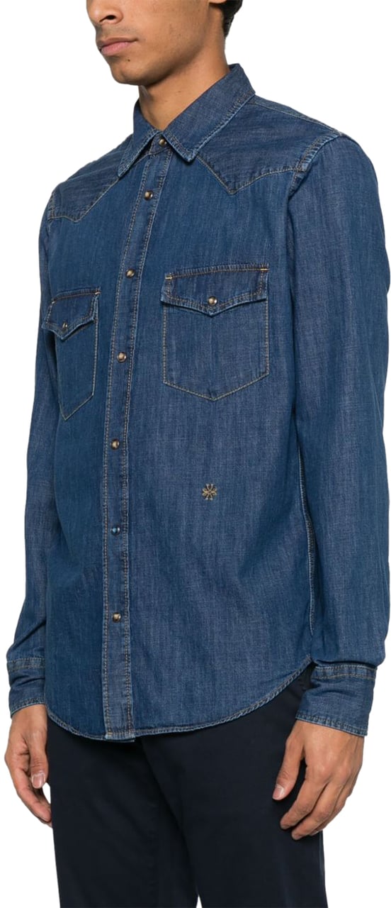 Jacob Cohen Shirts Blue Blauw
