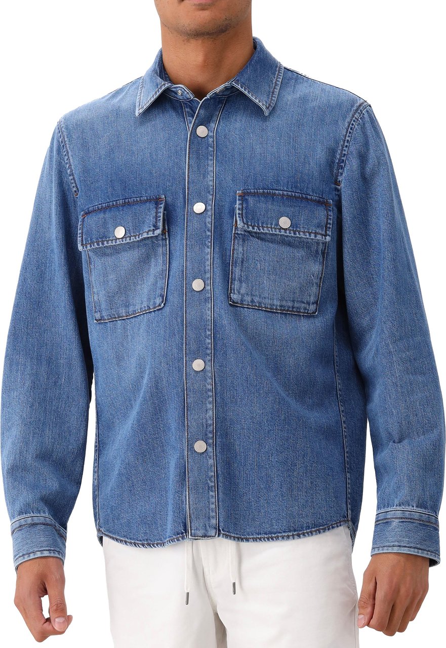 Jacob Cohen Jacob Cöhen Spijker jas Blauw light Jacket Blauw