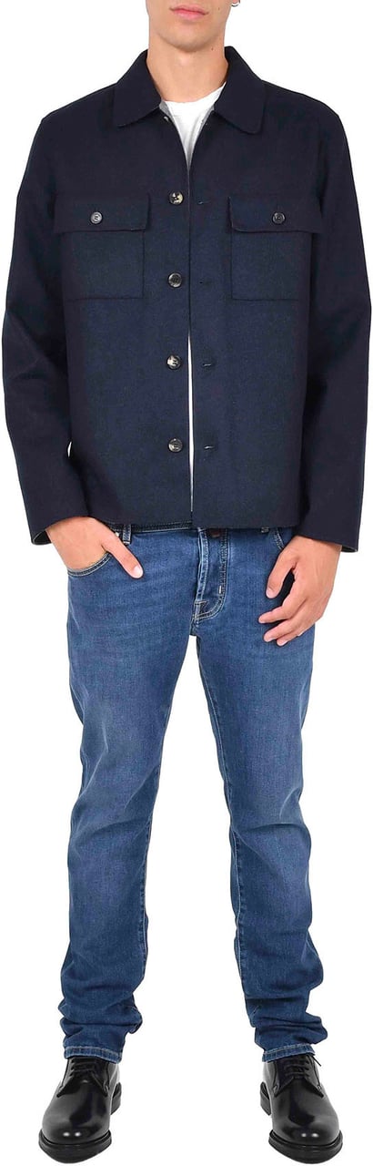 Jacob Cohen Jacob Cohen Coats Blue Blauw