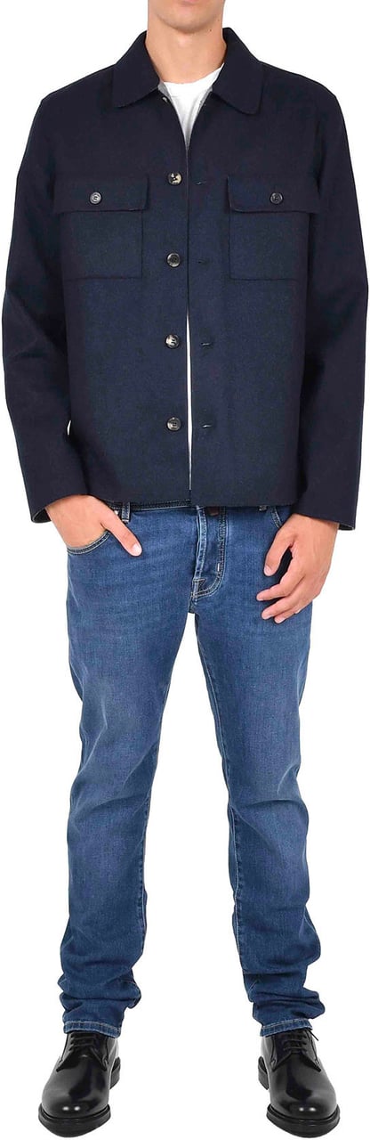Jacob Cohen Coats Blue Blauw