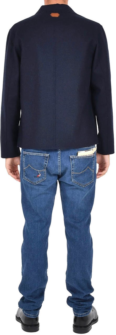 Jacob Cohen Coats Blue Blauw