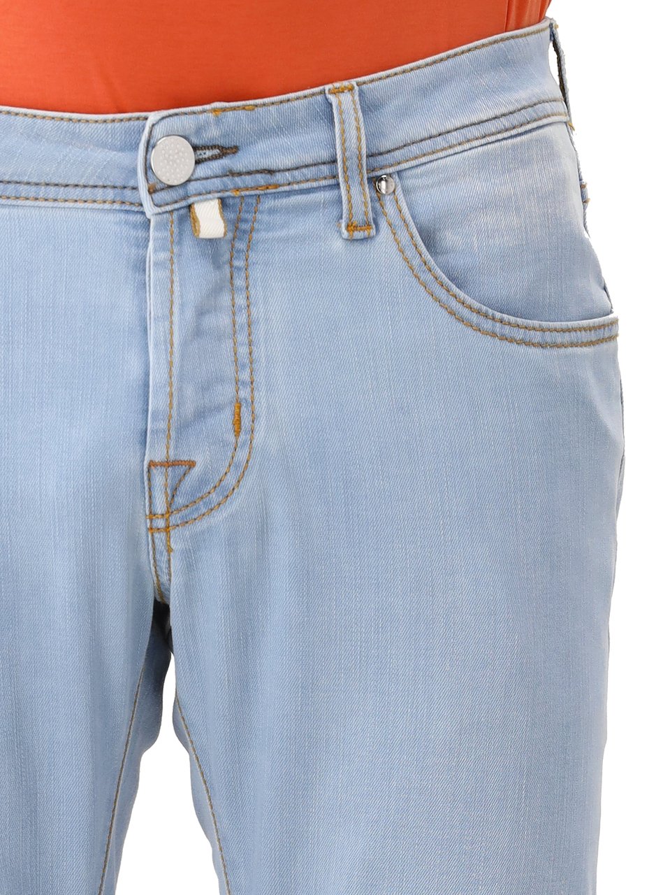 Jacob Cohen Heren Pant 5 Pkt Super Slim Fit Nick Blauw