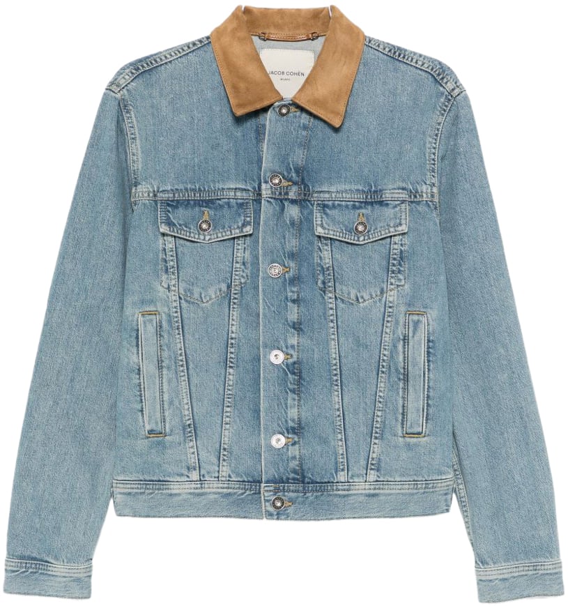 Jacob Cohen Coats Clear Blue Blauw