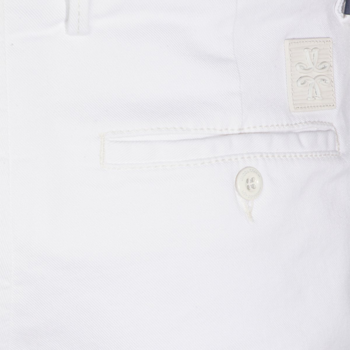 Jacob Cohen Slim-Fit Minimalist Trousers with Classic Detailing Wit