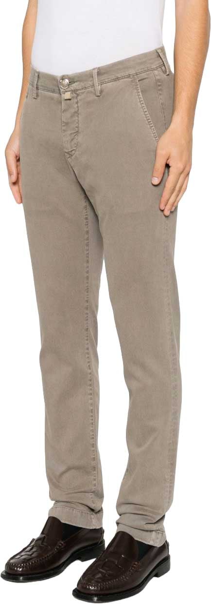 Jacob Cohen Trousers Grey Taupe