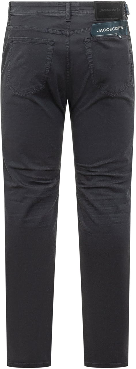 Jacob Cohen Jeans Slim Fit Cinque Tasche Donkergrijs