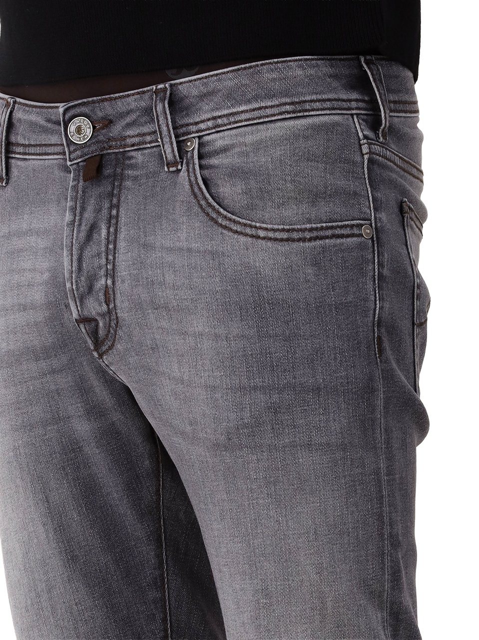 Jacob Cohen Jacob Cohën Jeans Zwart Nick 600D Grijs