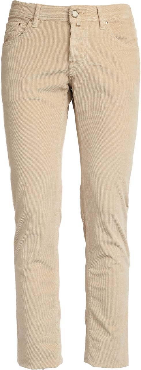 Jacob Cohen Pantaloni Nick Sim Fit Cinque Tasche In Velluto Grijs