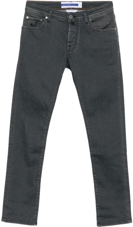 Jacob Cohen Trousers Grey Grijs
