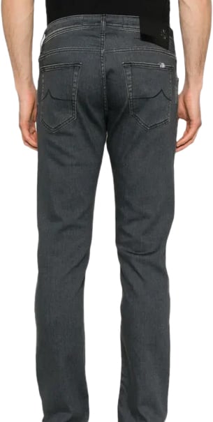 Jacob Cohen Trousers Grey Grijs