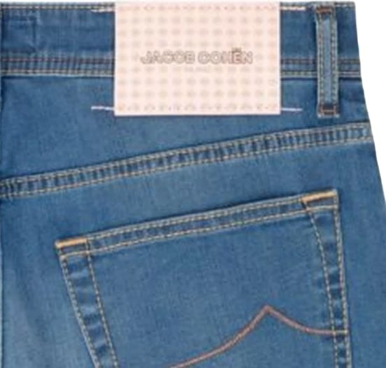 Jacob Cohen Trousers Blu Blauw