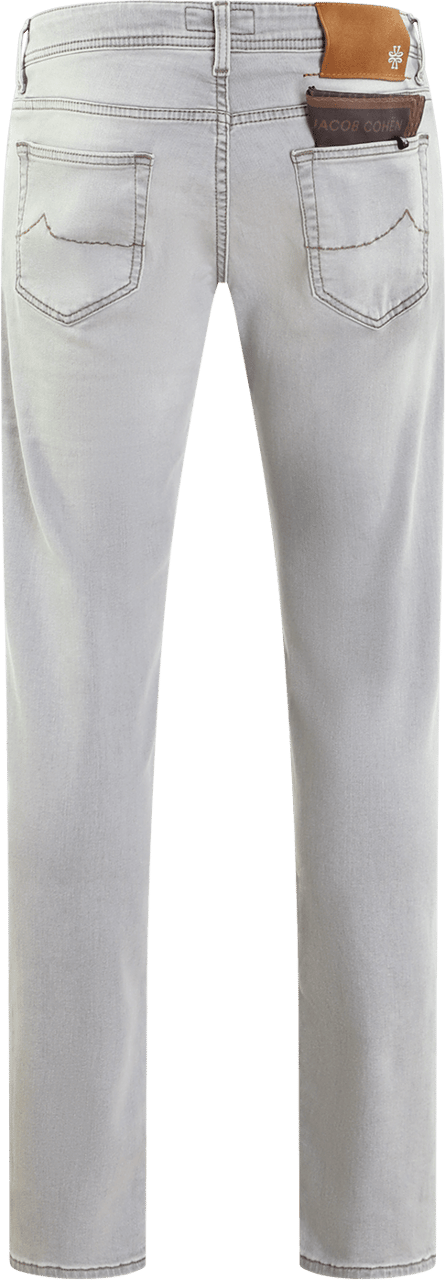 Jacob Cohen Heren Pant 5 Pkt Super Slim Fit Nick Grijs