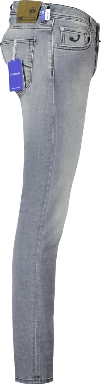 Jacob Cohen Heren Pant 5 Pkt Super Slim Fit Nick Grijs