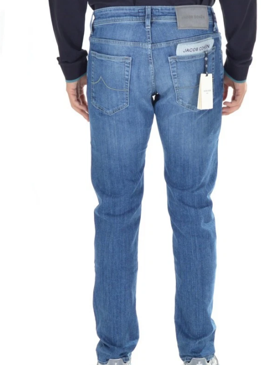 Jacob Cohen Trousers Blue Blauw