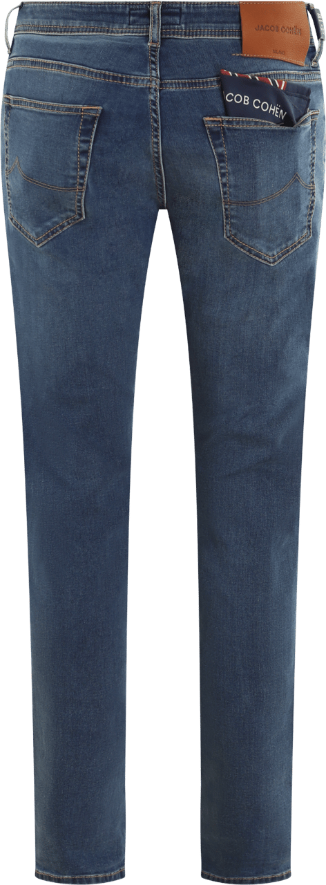 Jacob Cohen Heren Nick Slim Jeans Blauw Blauw