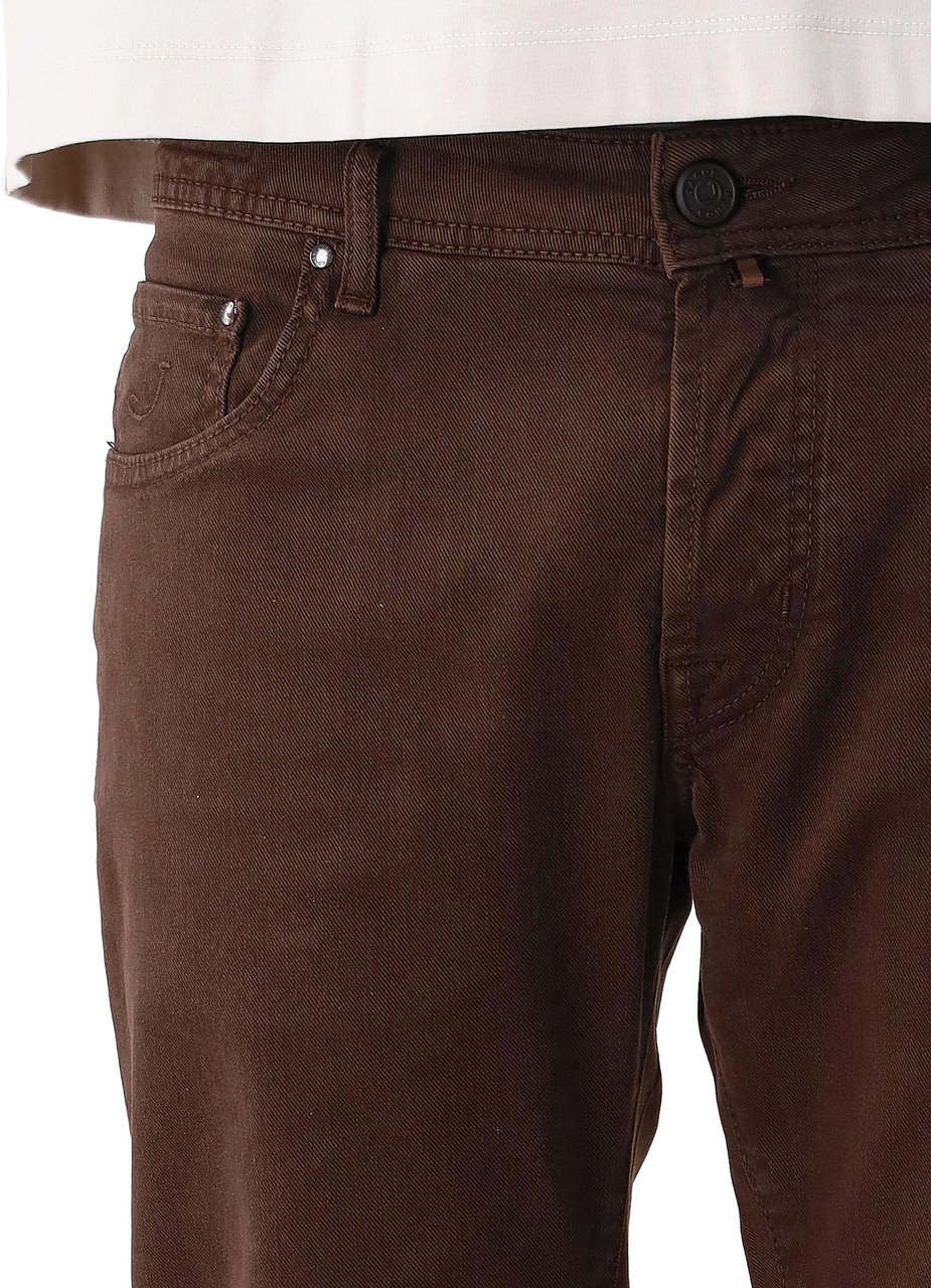 Jacob Cohen Jacob Cohën Jeans Bruin Nick Slim F44 Bruin