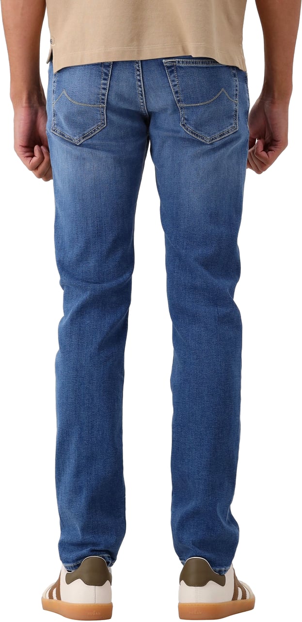 Jacob Cohen Jacob Cöhen Jeans Blauw Nick Super Slim Fit 200D Blauw