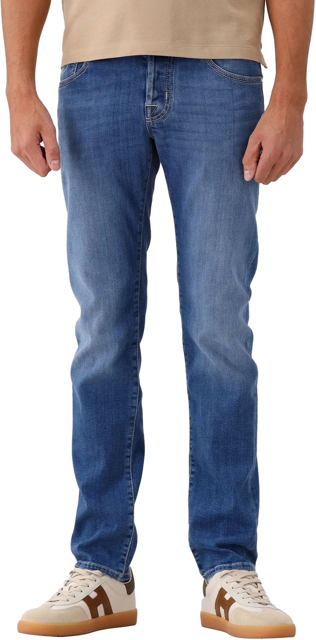 Jacob Cohen Jacob Cöhen Jeans Blauw Nick Super Slim Fit 200D Blauw