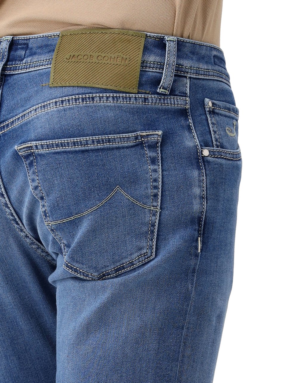 Jacob Cohen Jacob Cöhen Jeans Blauw Nick Super Slim Fit 200D Blauw