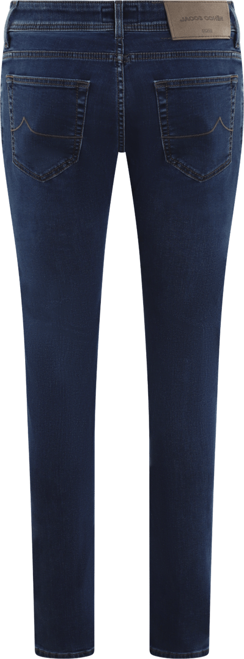 Jacob Cohen Heren Pant 5 Pkt Slim Fit Nick Blauw