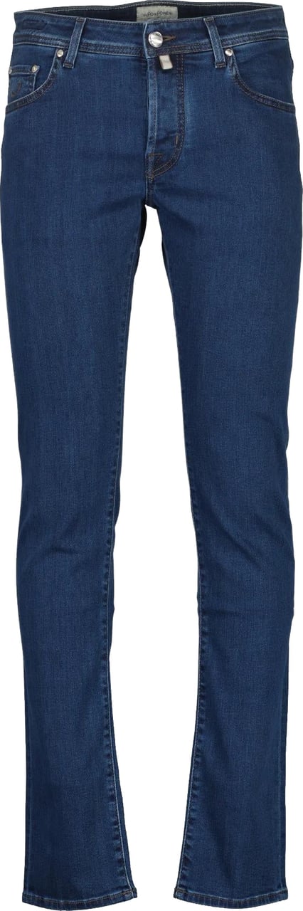Jacob Cohen Heren Pant 5 Pkt Super Slim Fit Nick Blauw