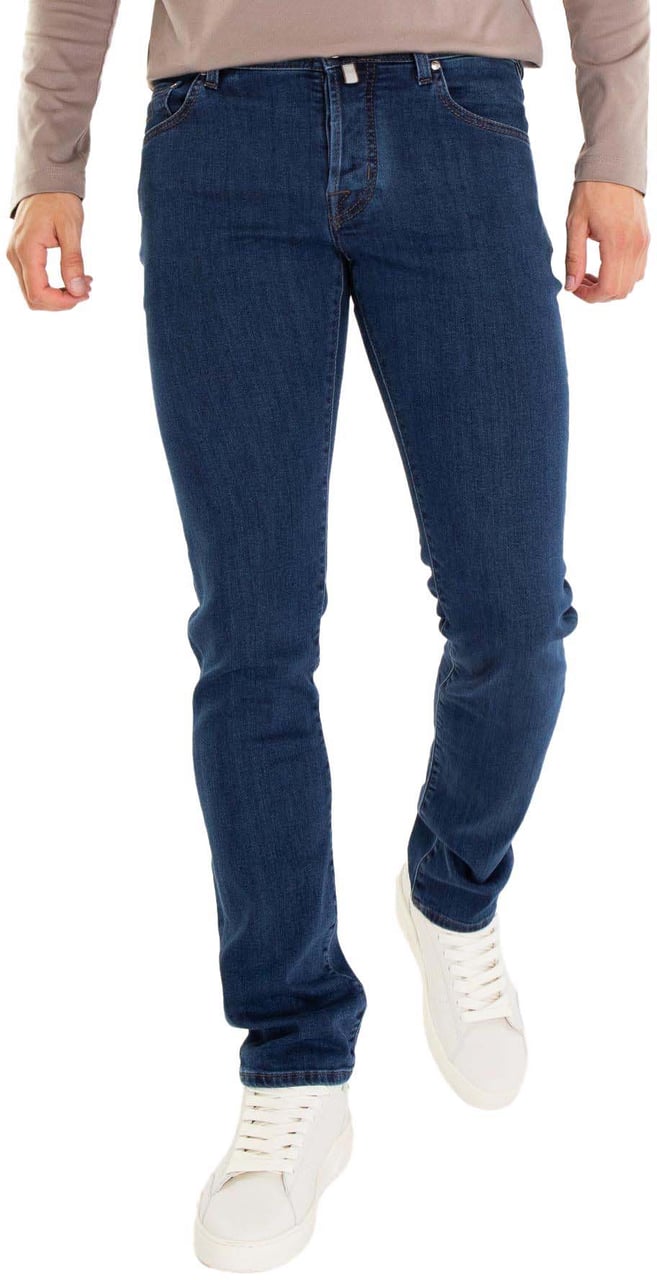 Jacob Cohen Heren Nick Slim Jeans Blauw Blauw