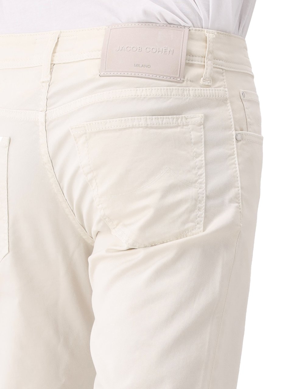 Jacob Cohen Jacob Cöhen Jeans Wit Nick Slim A46 Wit