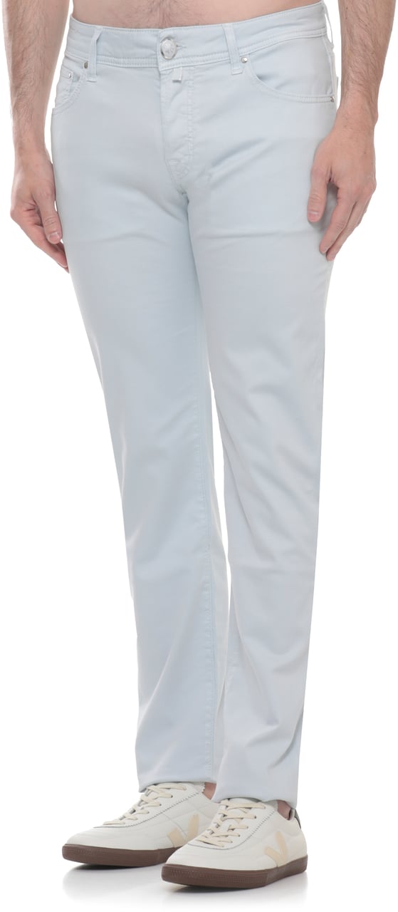 Jacob Cohen Trousers Celeste Lichtblauw