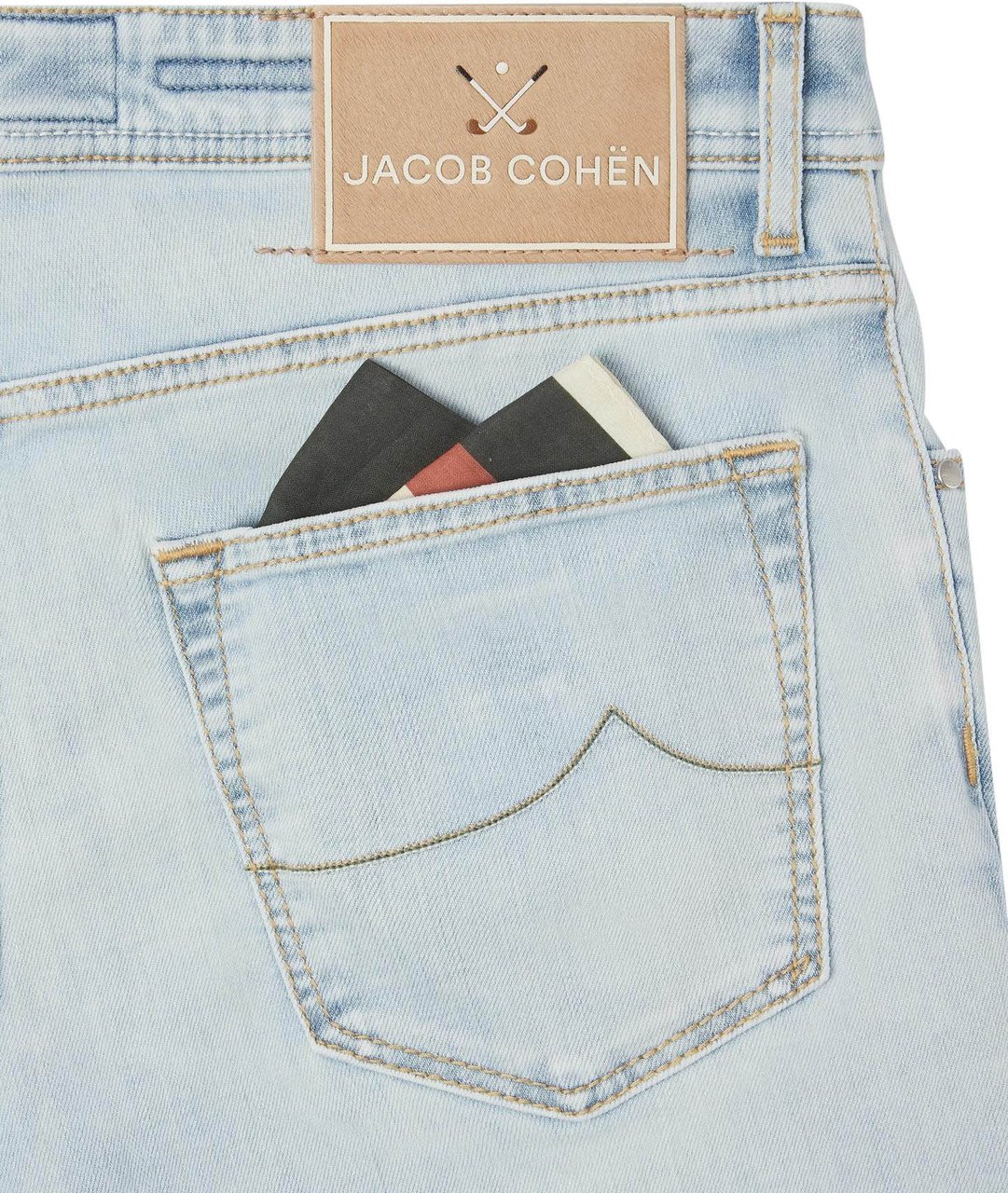 Jacob Cohen Heren Nick Slim Blauw