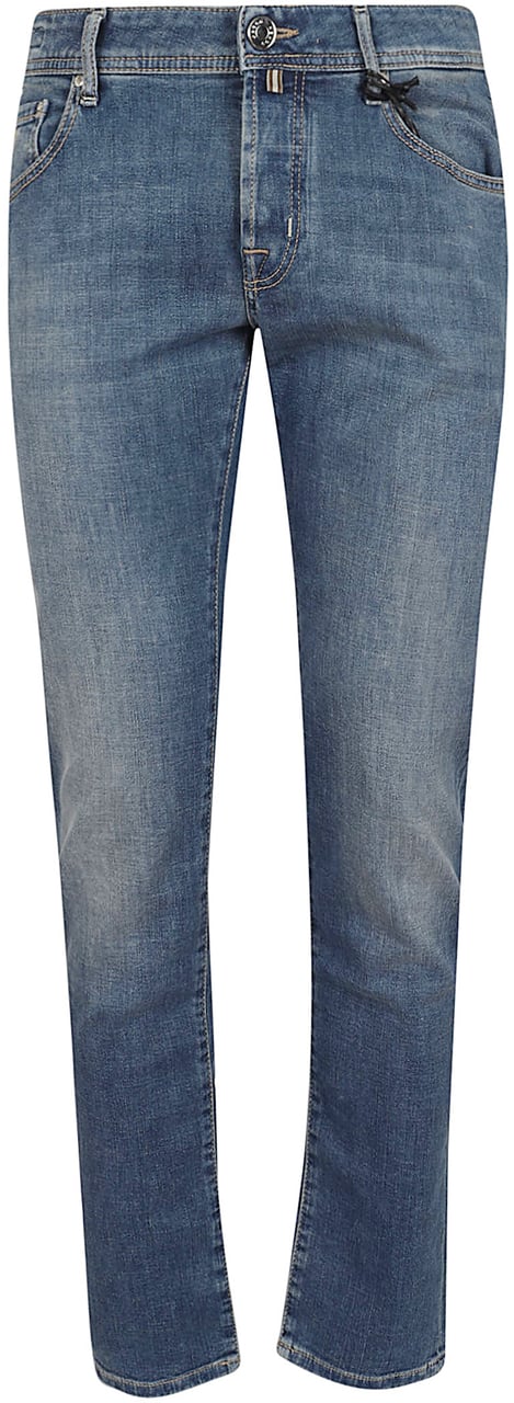 Jacob Cohen JACOB COHEN PANT 5 PKT SUPER SLIM FIT NICK SLIM DENIM STRETCH Lichtblauw