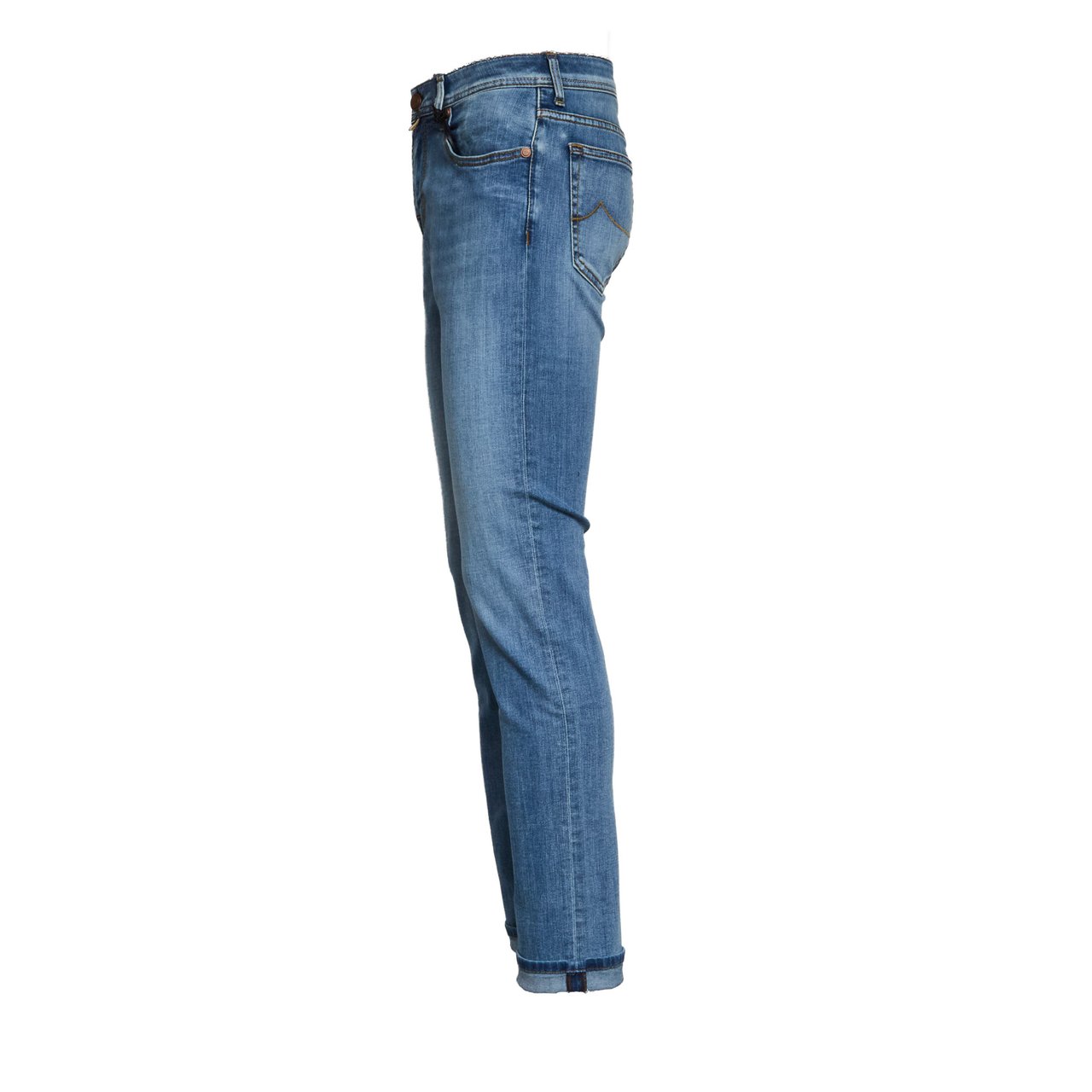Jacob Cohen Bard Fast Vintage Wash Slim Jeans Blauw