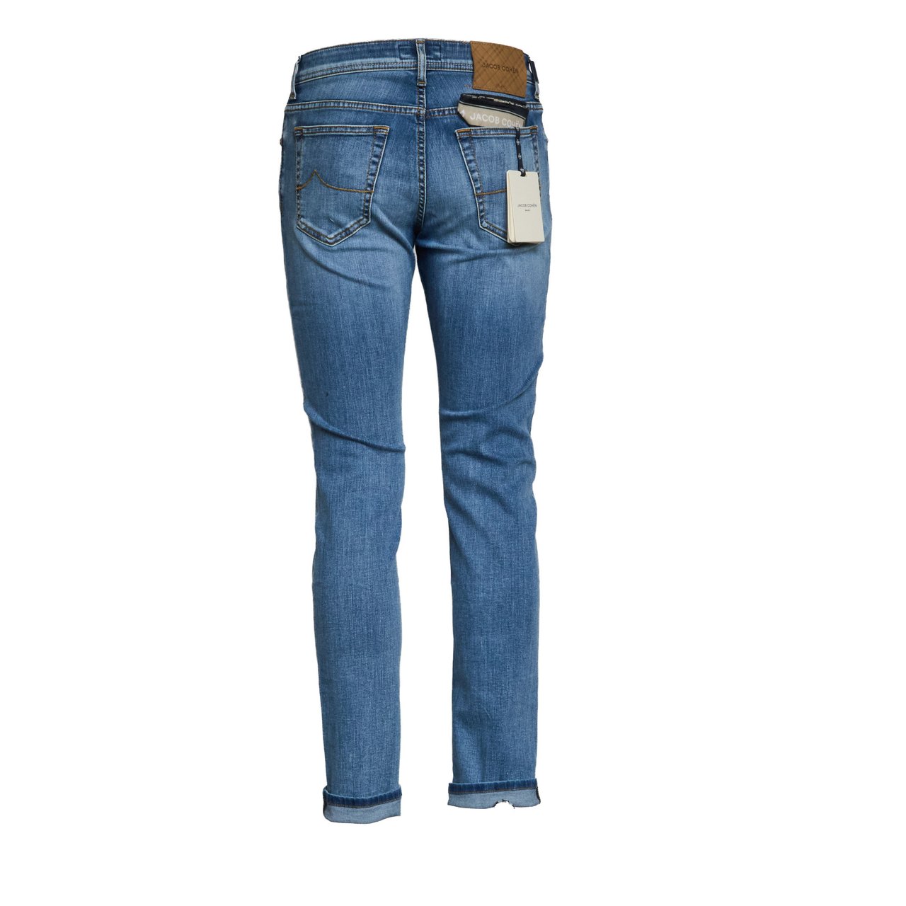 Jacob Cohen Bard Fast Vintage Wash Slim Jeans Blauw
