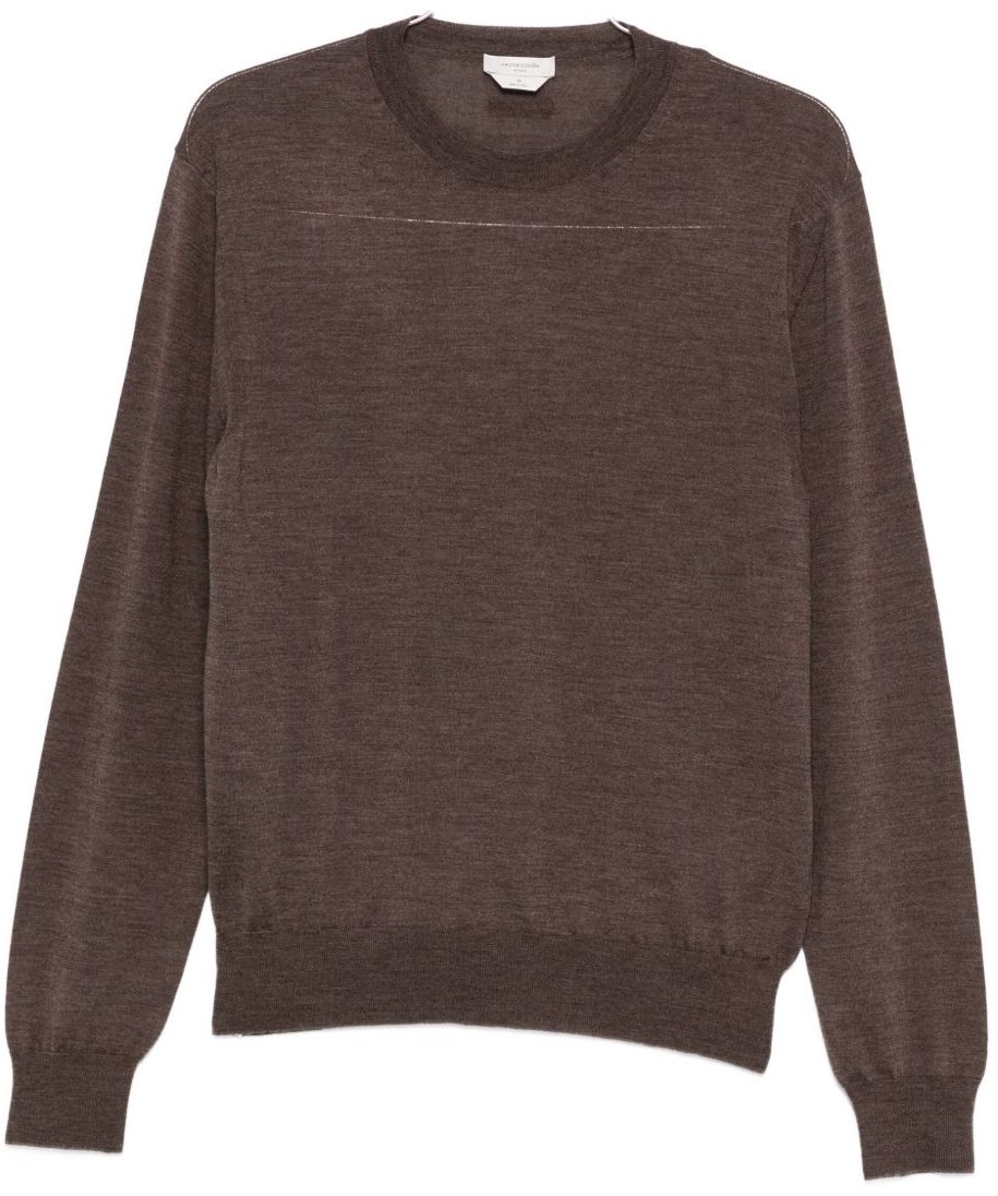 Jacob Cohen Sweaters Brown Bruin