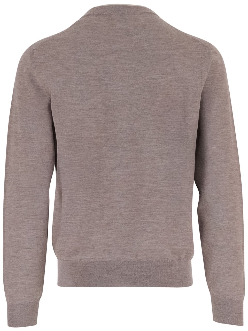 Jacob Cohen Beige-Purple Wool Blend Sweater Neutraal