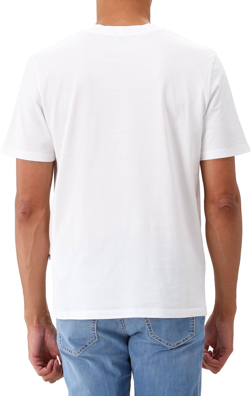 Jacob Cohen Jacob Cöhen T-Shirt Wit Collo Costina Wit