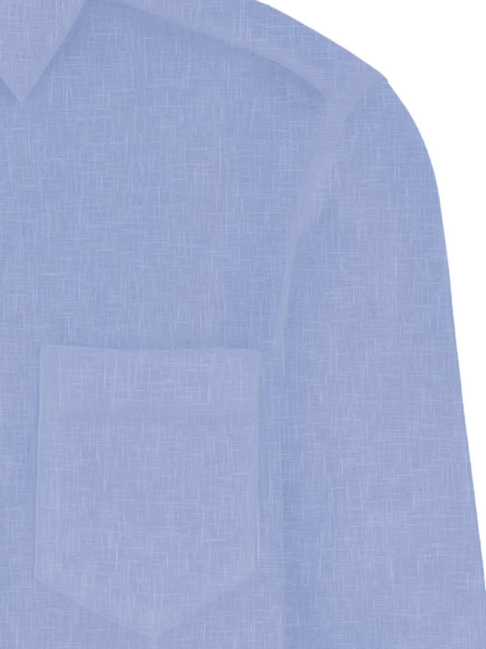 Jacob Cohen Light Blue Linen Shirt with Classic Collar Blauw