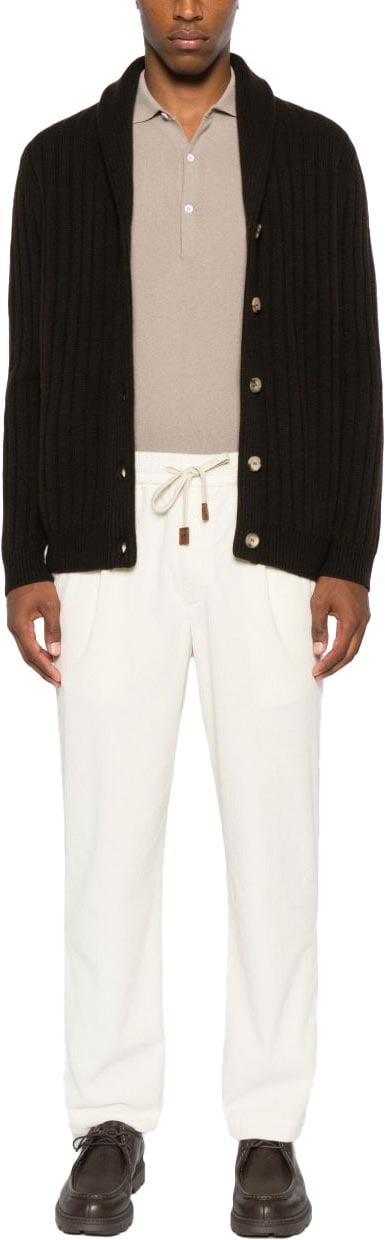 Jacob Cohen Trousers White Wit