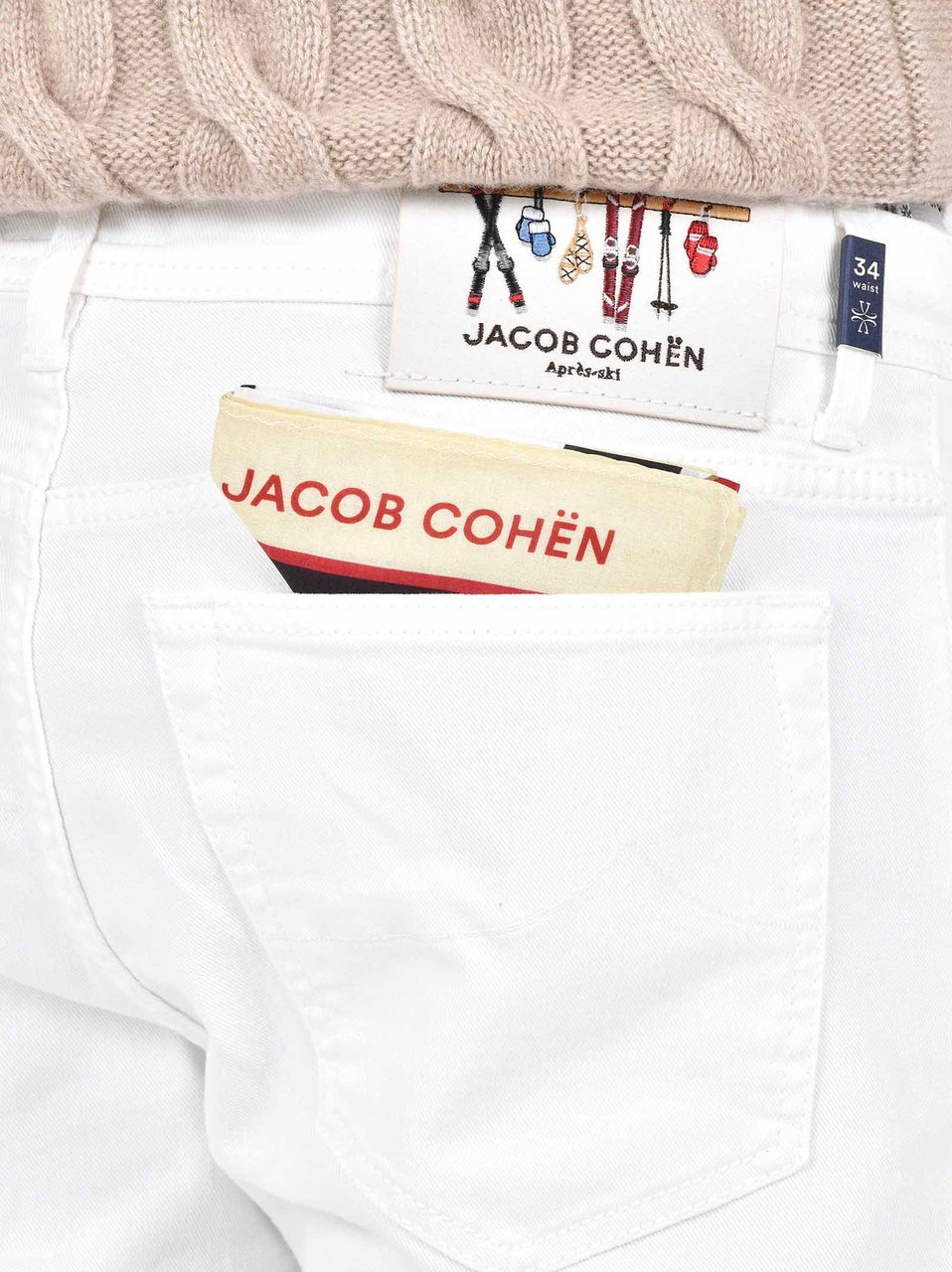 Jacob Cohen Jacob Cohen Jeans White Wit