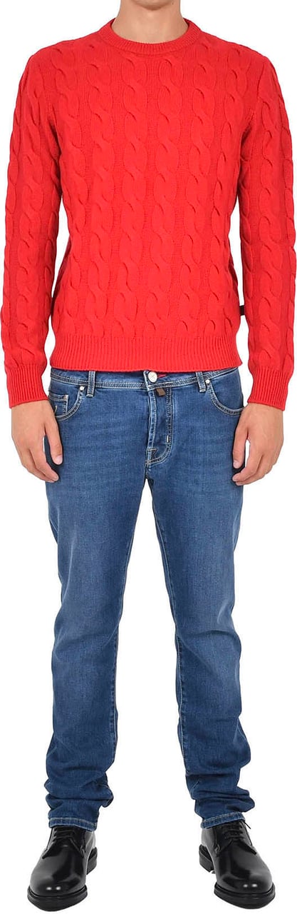 Jacob Cohen Jacob Cohen Sweaters Red Rood