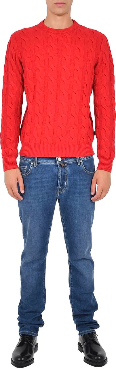 Jacob Cohen Sweaters Red Rood