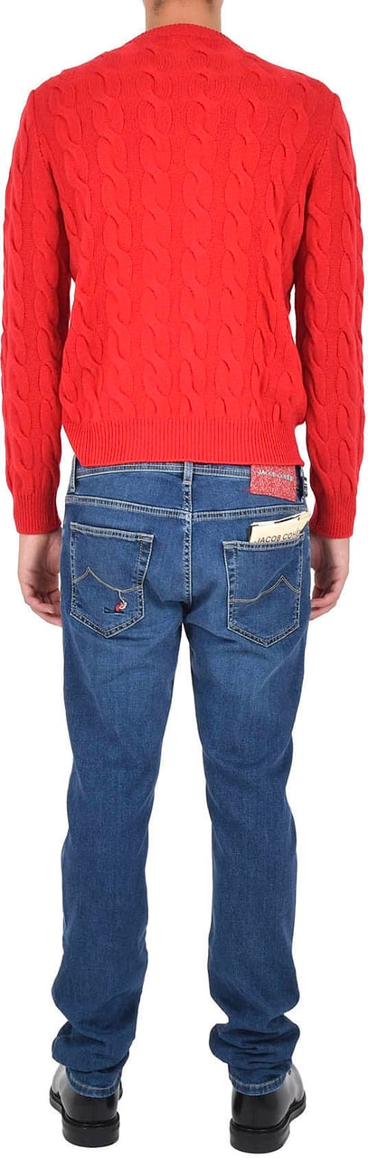 Jacob Cohen Sweaters Red Rood