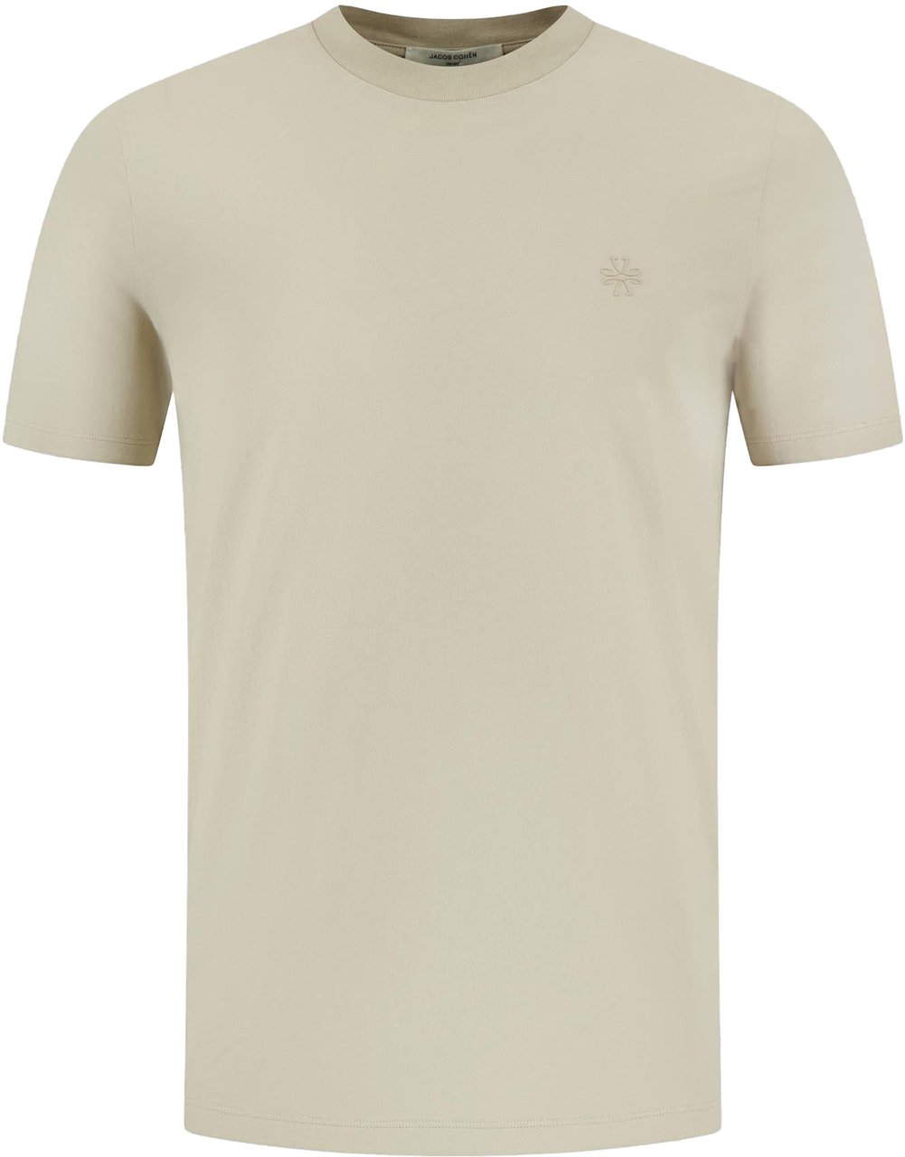 Jacob Cohen Heren Girocollo Costina Shirt Beige Beige
