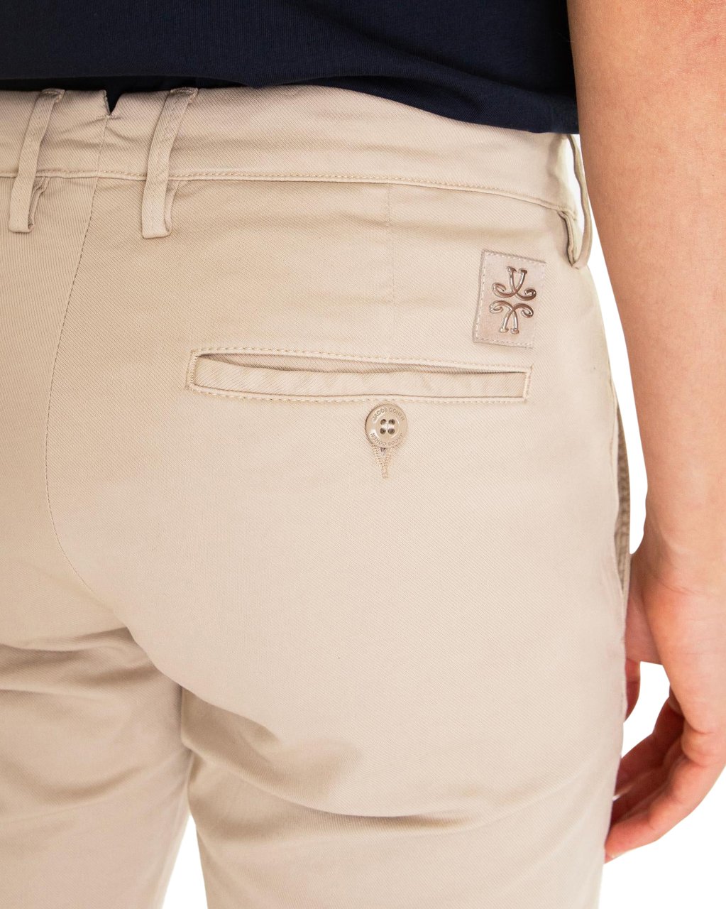 Jacob Cohen Heren Slim Fit Bob Beige Beige