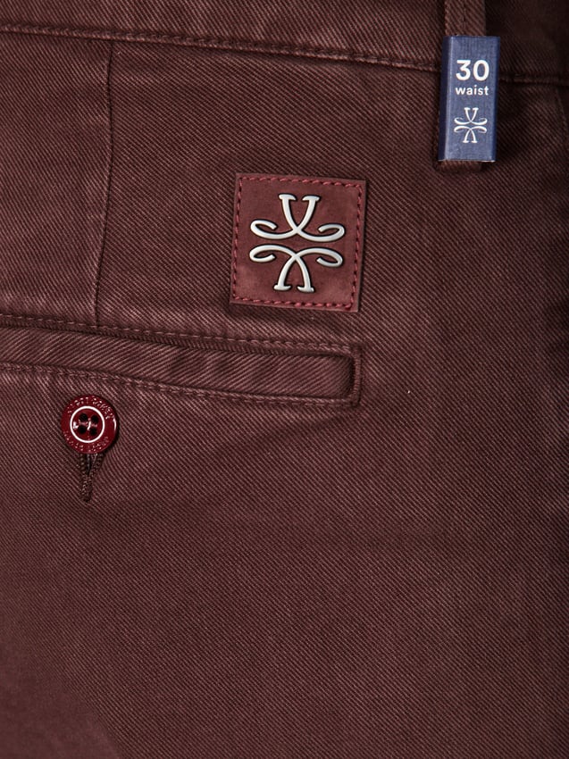 Jacob Cohen Jacob Cohen Pantaloni Bordeaux Rood