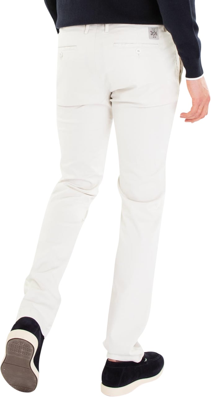 Jacob Cohen Heren Pantalone Slim Fit Bobby Wit Wit