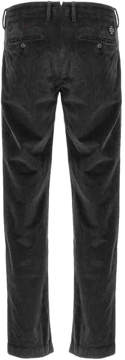 Jacob Cohen Trousers Gunmetal Grey Grijs