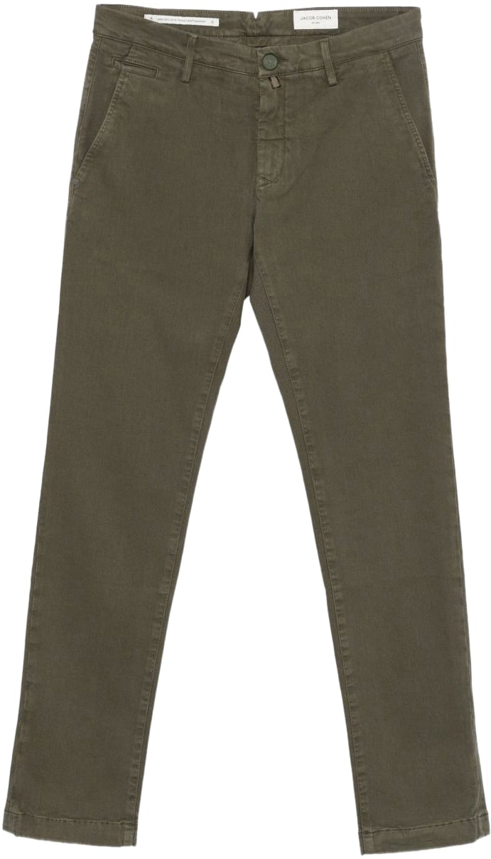 Jacob Cohen Trousers Green Groen