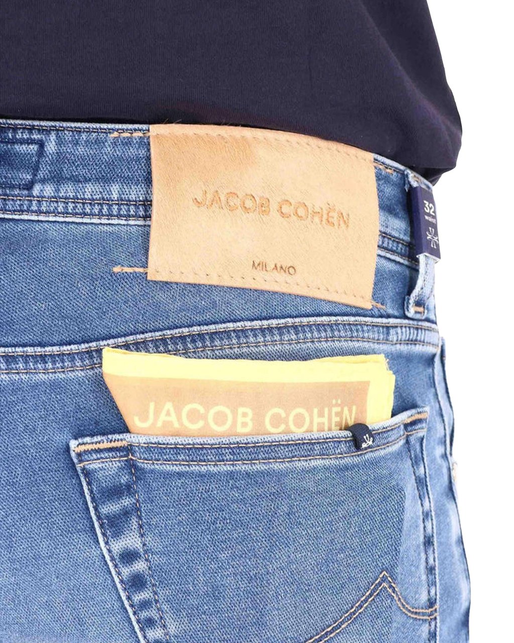 Jacob Cohen Heren Pant 5 Pkt Super Slim Fit Nick Blauw