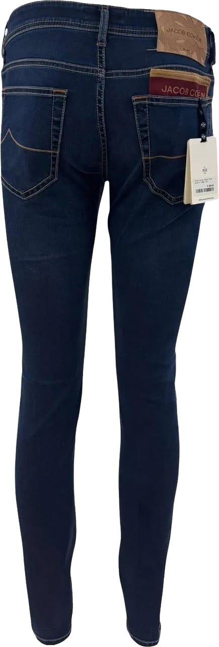 Jacob Cohen Heren Pant 5 Pkt Super Slim Fit Nick Blauw
